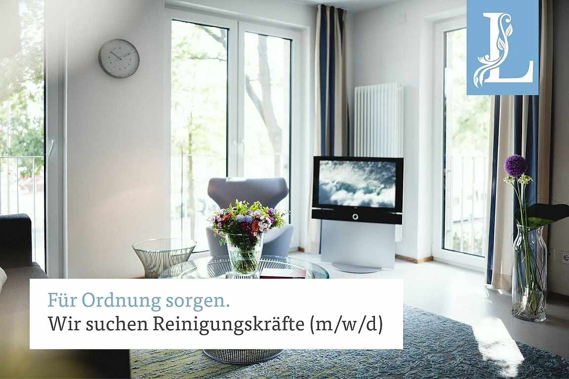 Job als Reinigungskraft zum Zimmer sauber machen im Pflegeheim in Hannover Landhaus Pflege und Wohnen